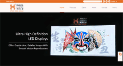 Desktop Screenshot of hxgcled.com